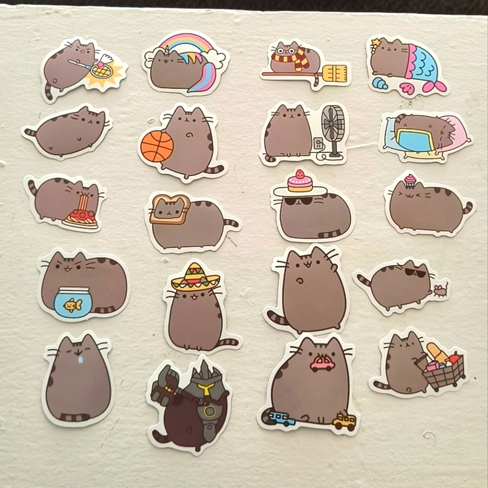 30 PC Pusheen Sticker Set